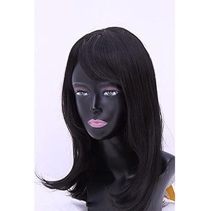 DILLARDS Ladystar Joyce 1B Synthetic Off Black Curly Full-Up Wig - Image 5